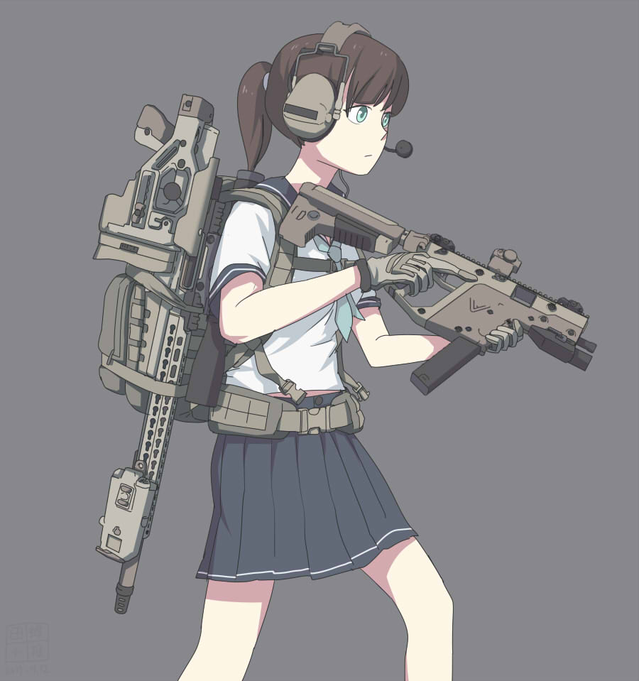 学生妹-军事枪械