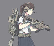 学生妹-军事枪械