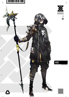 Armored Techwear [Axe]插画图片壁纸