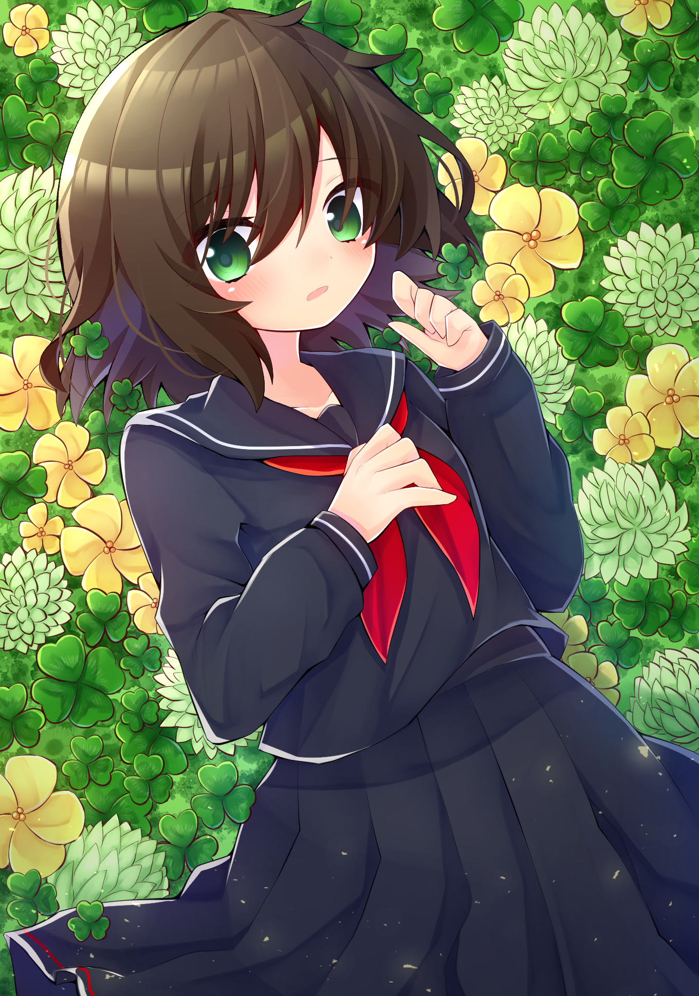 女孩子插画图片壁纸