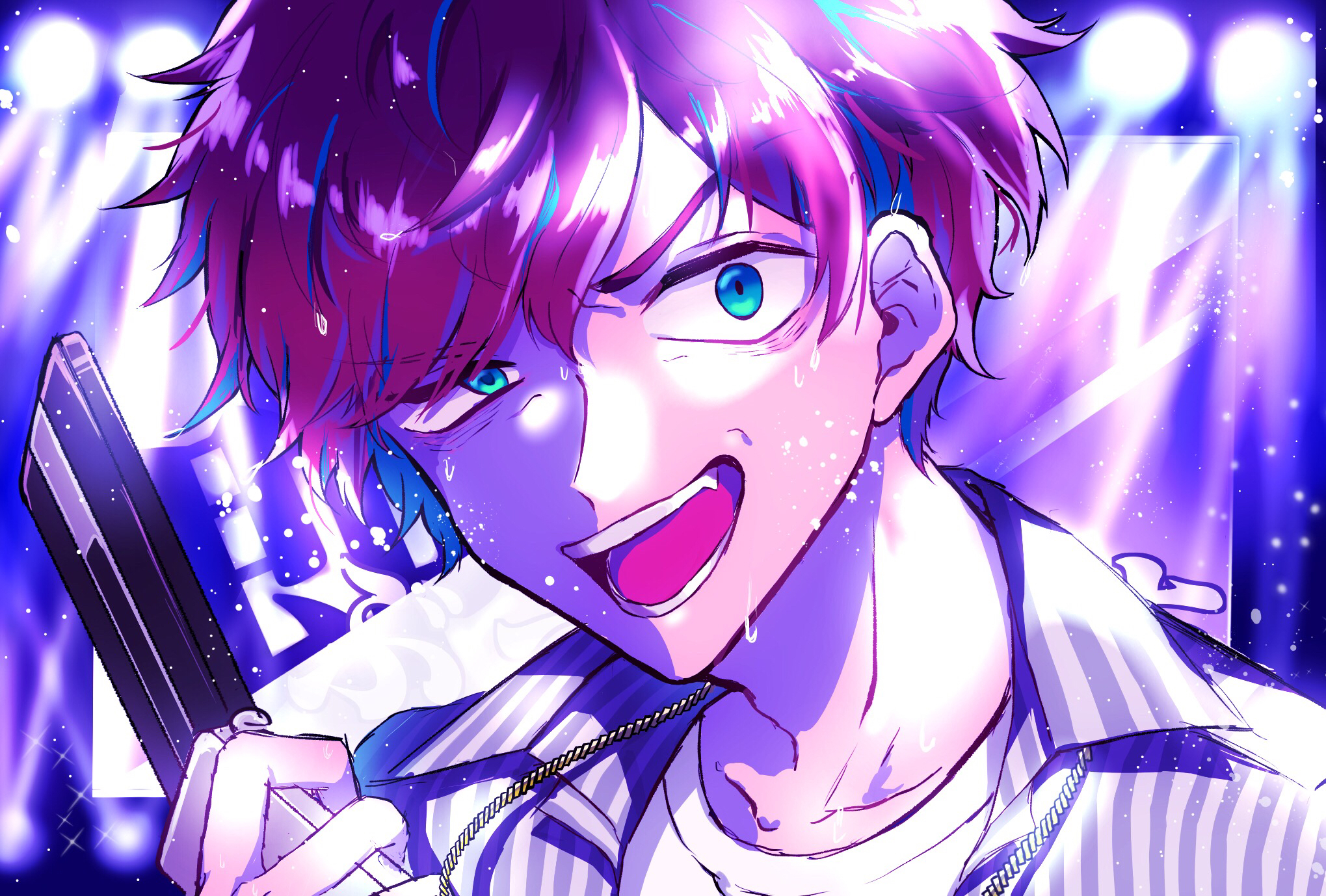 《哈哈,别笑了》插画图片壁纸