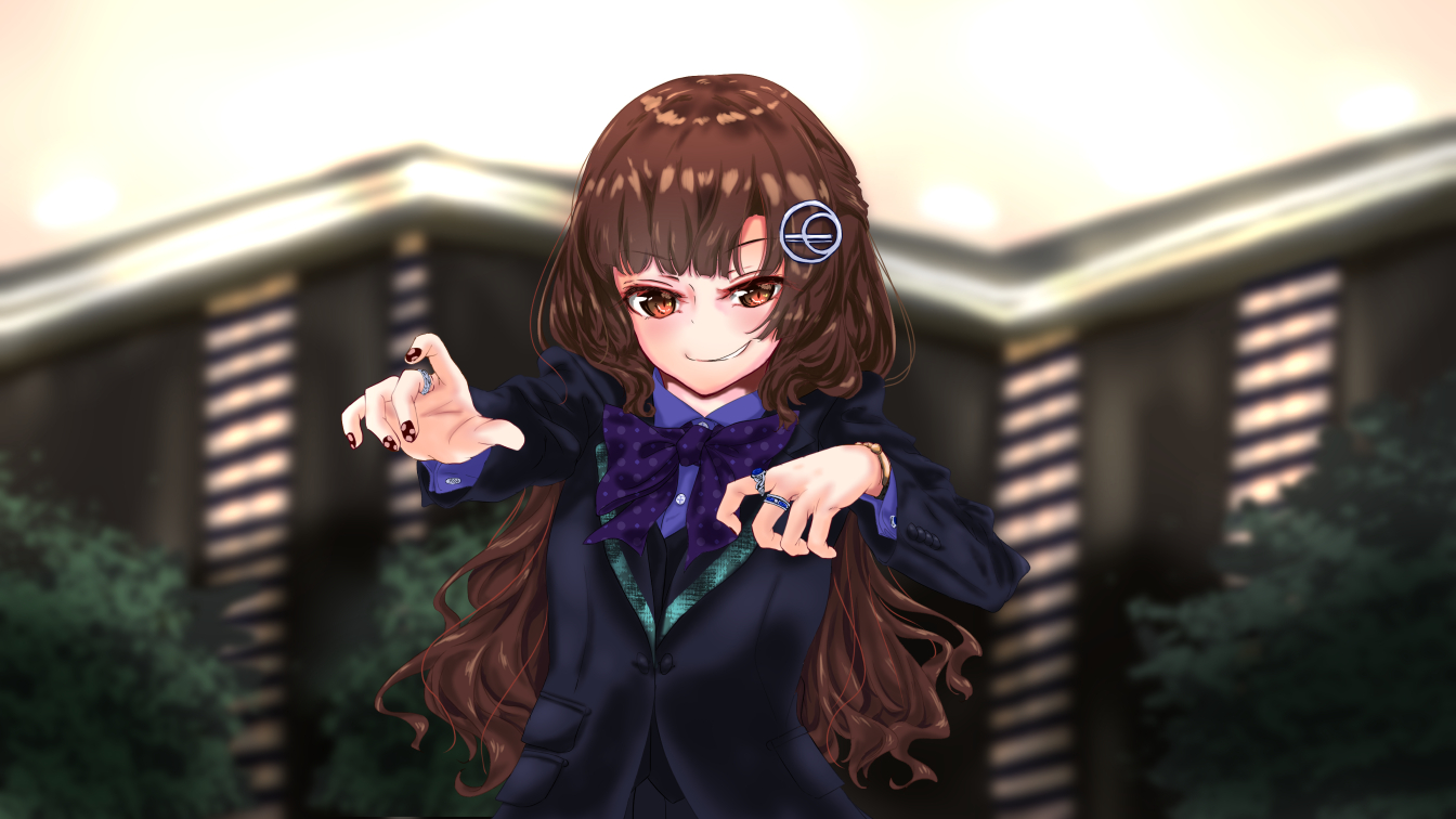 妮雅插画图片壁纸