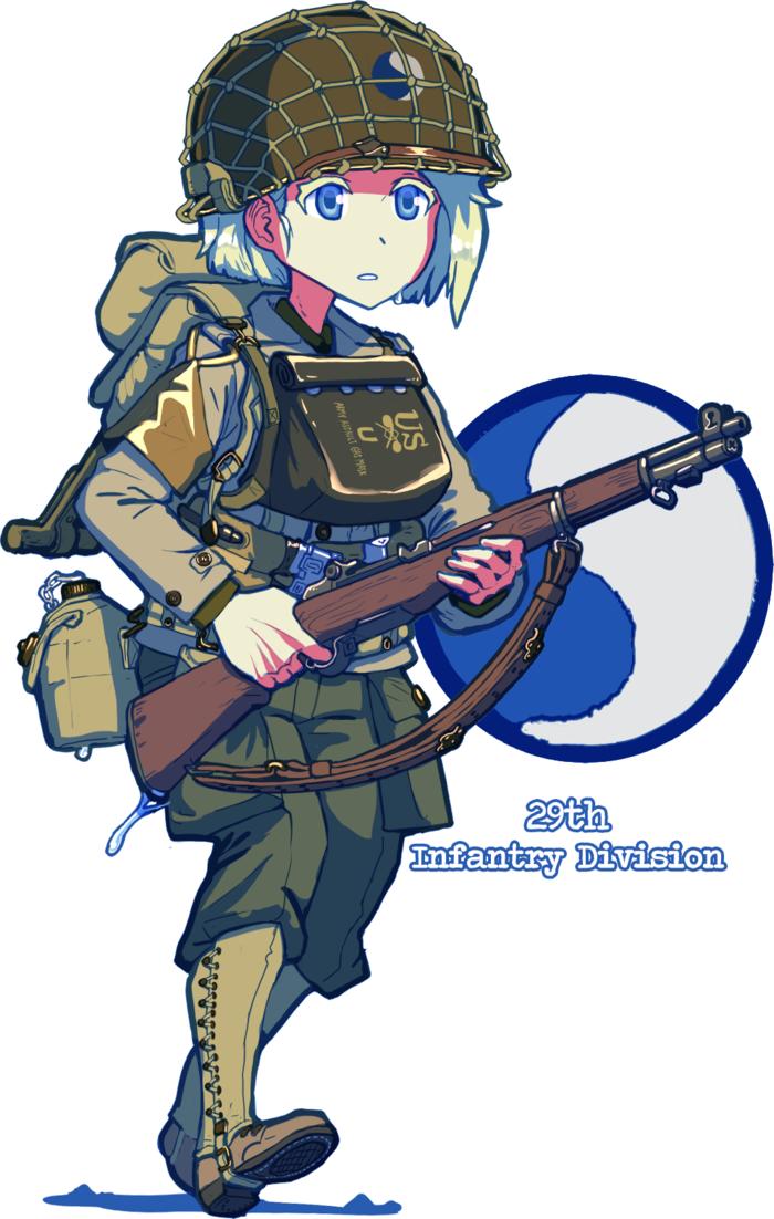29th Infantry Division插画图片壁纸