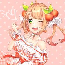 【Fruity Cosmetics】Cherry Cheek插画图片壁纸