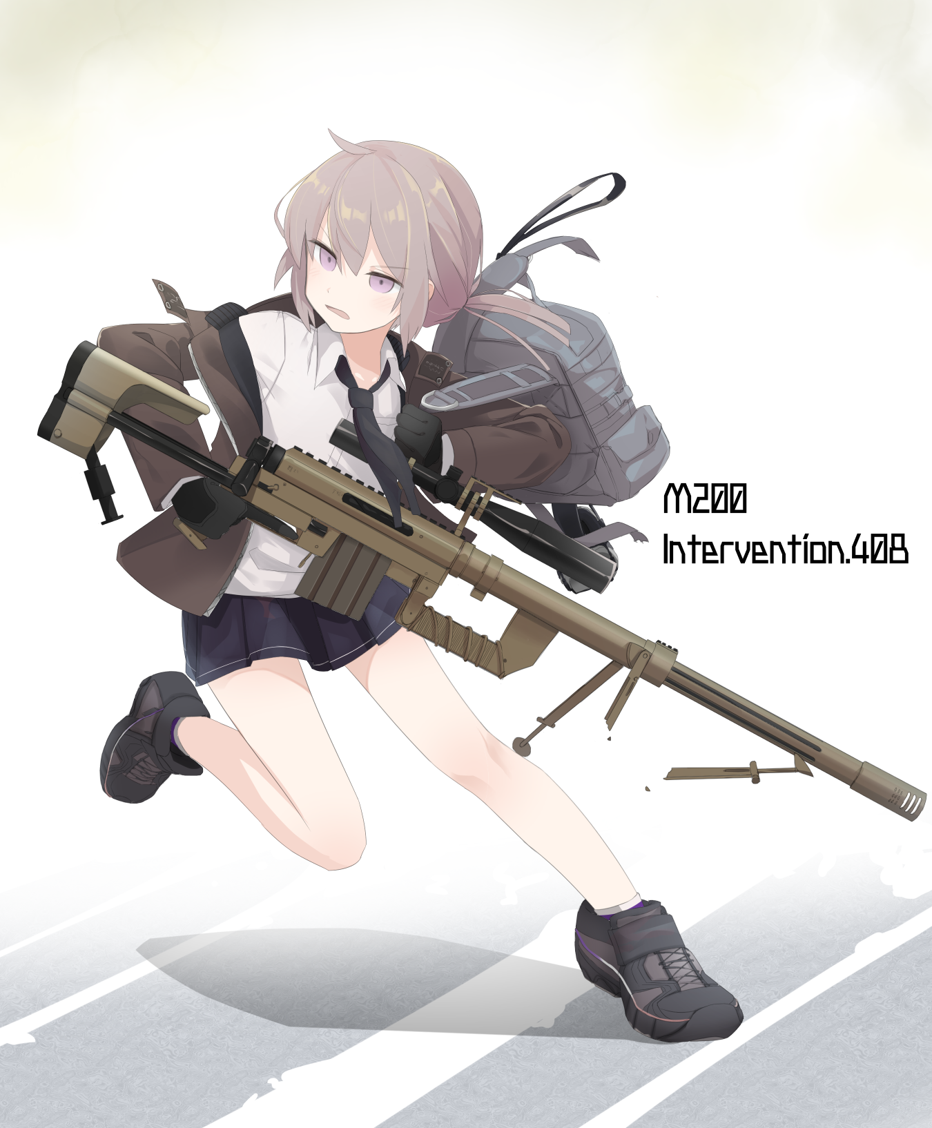 ｍ200-M200銃を持った戦術人形