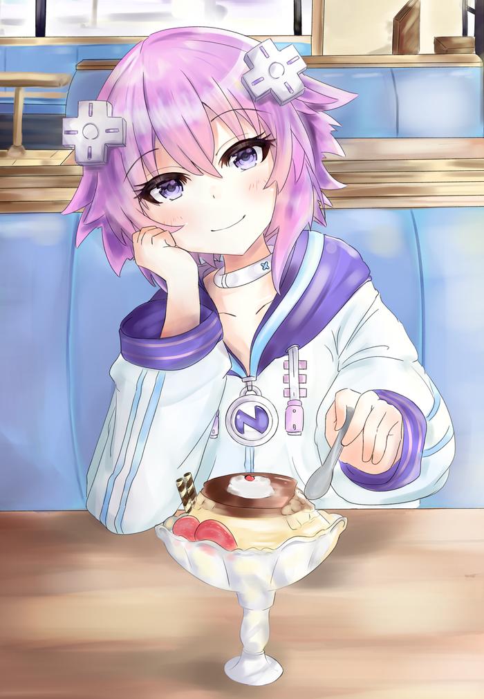 Pudding time with neps插画图片壁纸