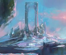 crystallization ruins