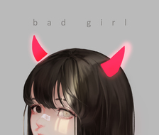 bad girl-推特illustration
