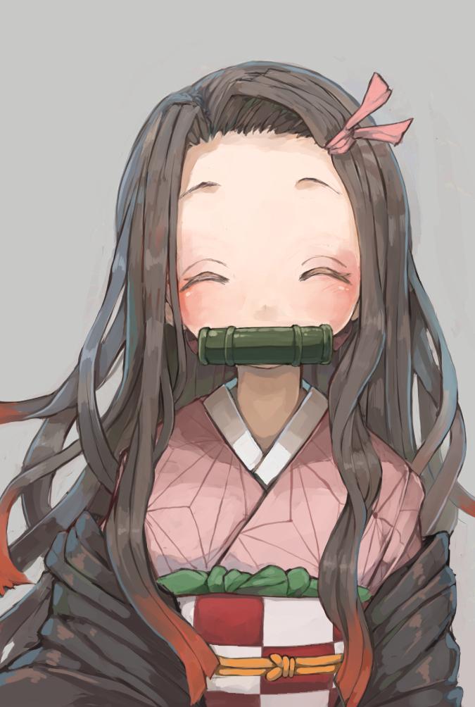 灶门祢豆子-鬼灭之刃竖图-触站