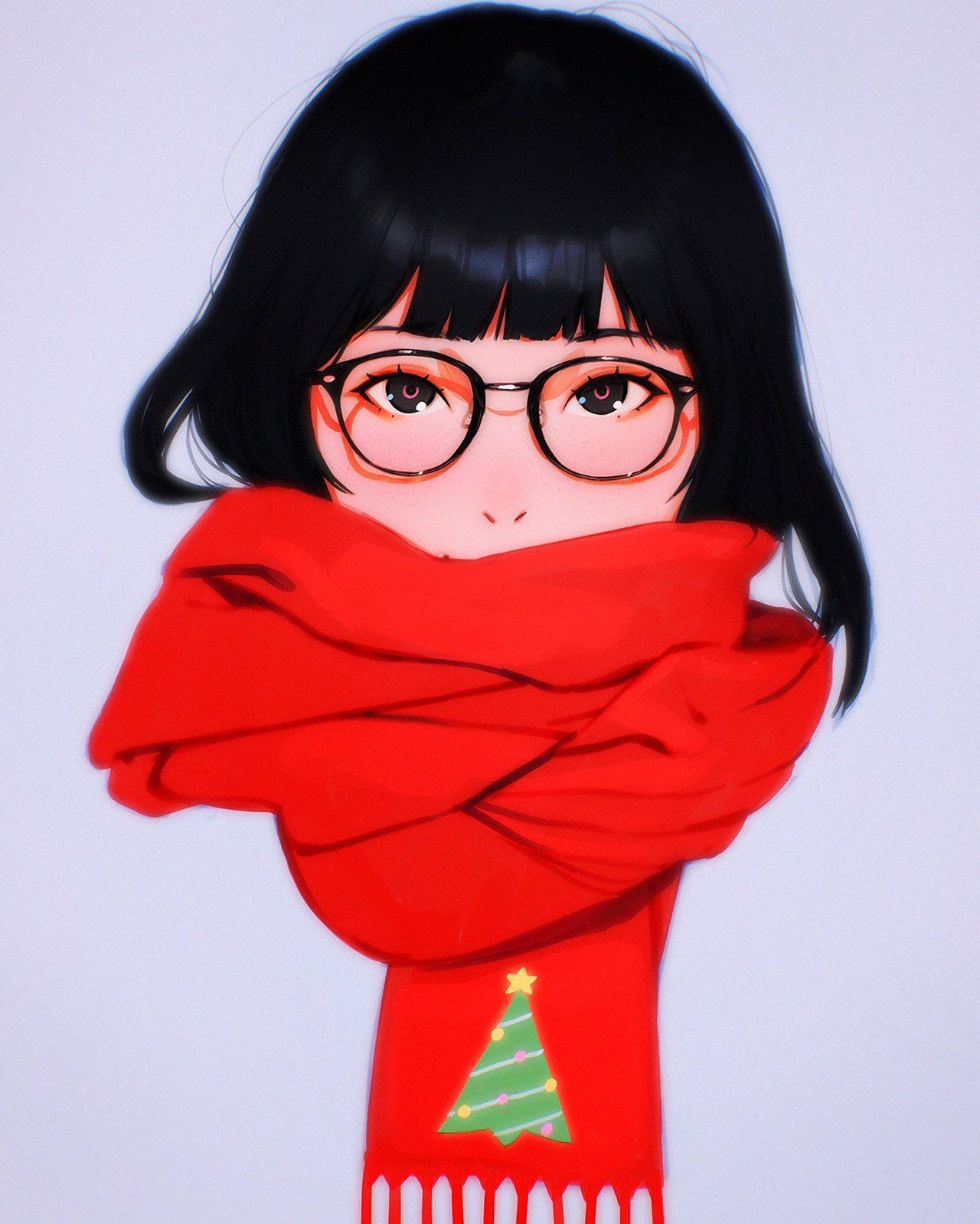 happy holidays插画图片壁纸