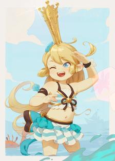 Summer Charlotta [Patreon]插画图片壁纸