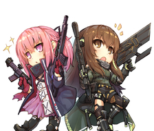 M4A1 + AR15-少女前线安全数字