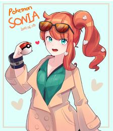 Pokemon sonia插画图片壁纸