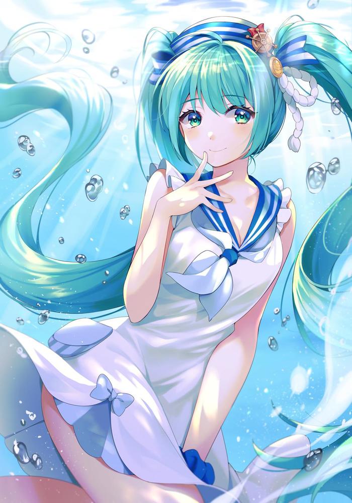 初音未来插画图片壁纸