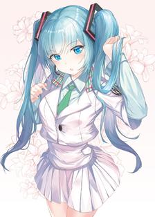 初音未来插画图片壁纸