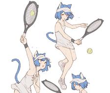 手绘-原创网球