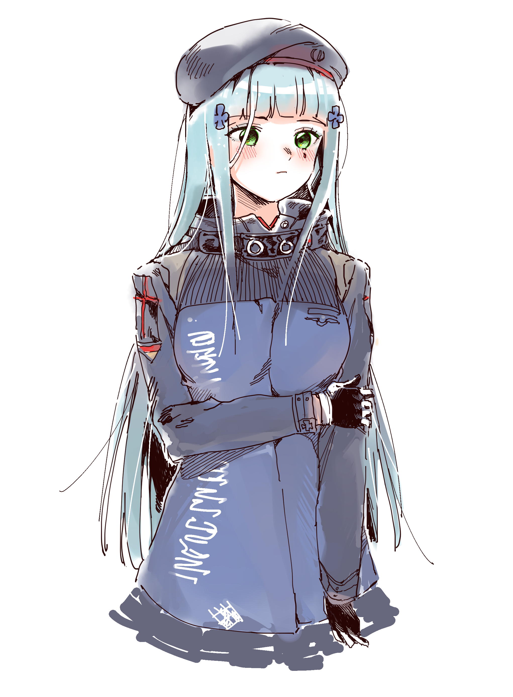 HK416插画图片壁纸