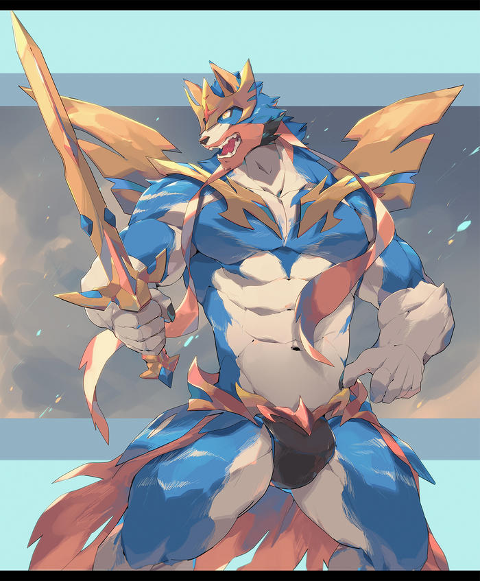 - Zacian -插画图片壁纸