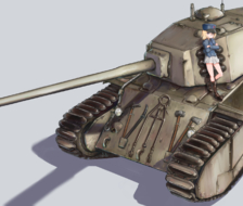 ARL44-少女与战车ARL44