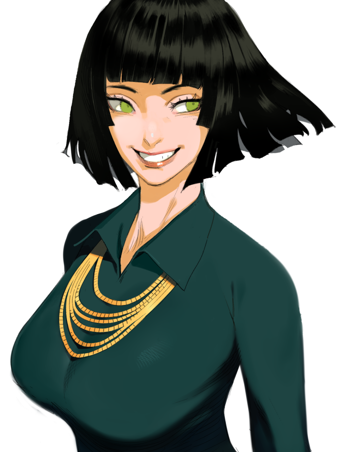 Fubuki smile-illustrationfanart
