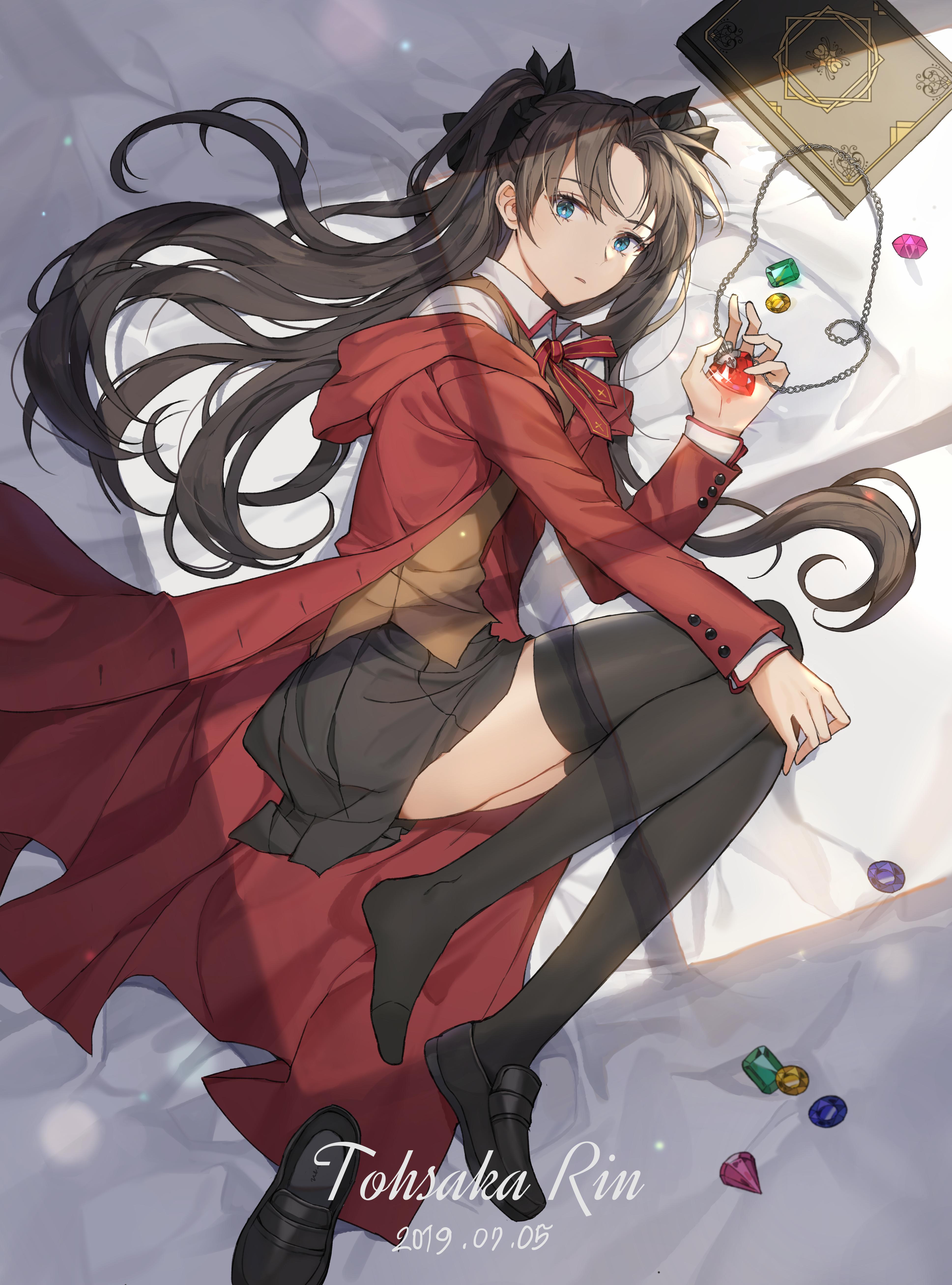 【ff33新刊】遠坂凛and女神插畫本型月世界fatestaynight远坂凛 画师通 4720