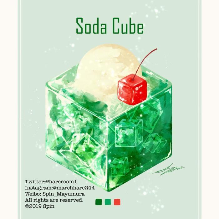 CUBE ME！插画图片壁纸