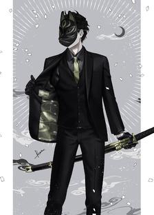 Suit.插画图片壁纸