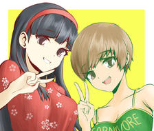 Yukiko & Chie-天城雪子