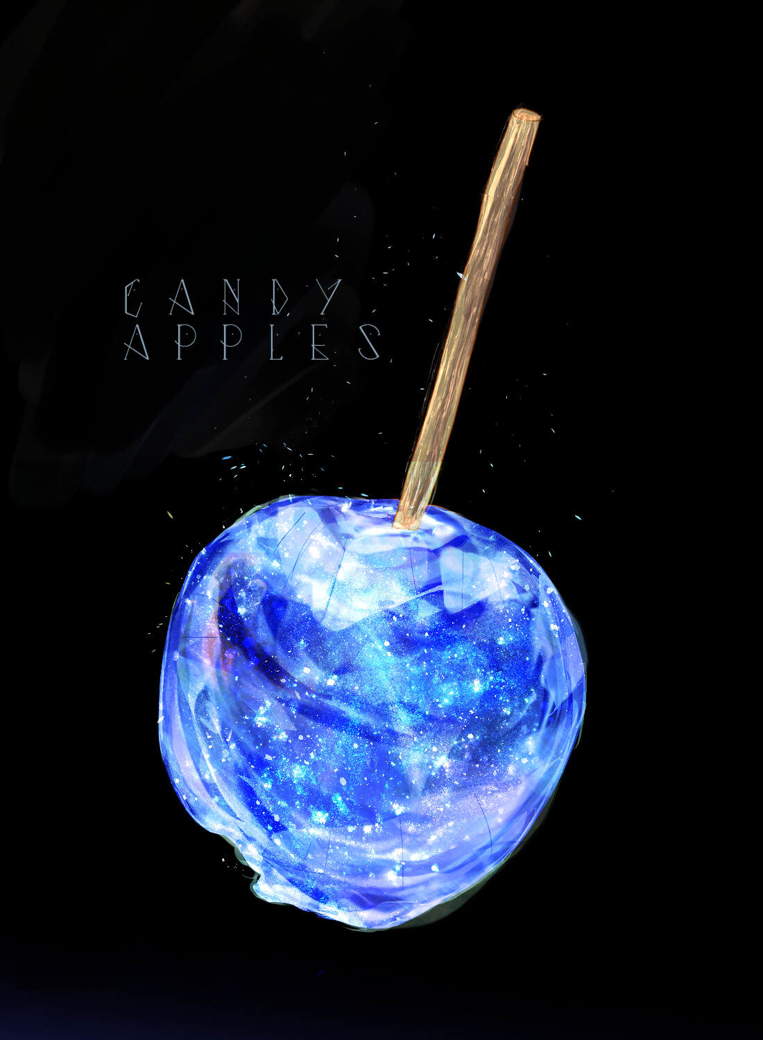 苹果糖星宙味-夜空青
