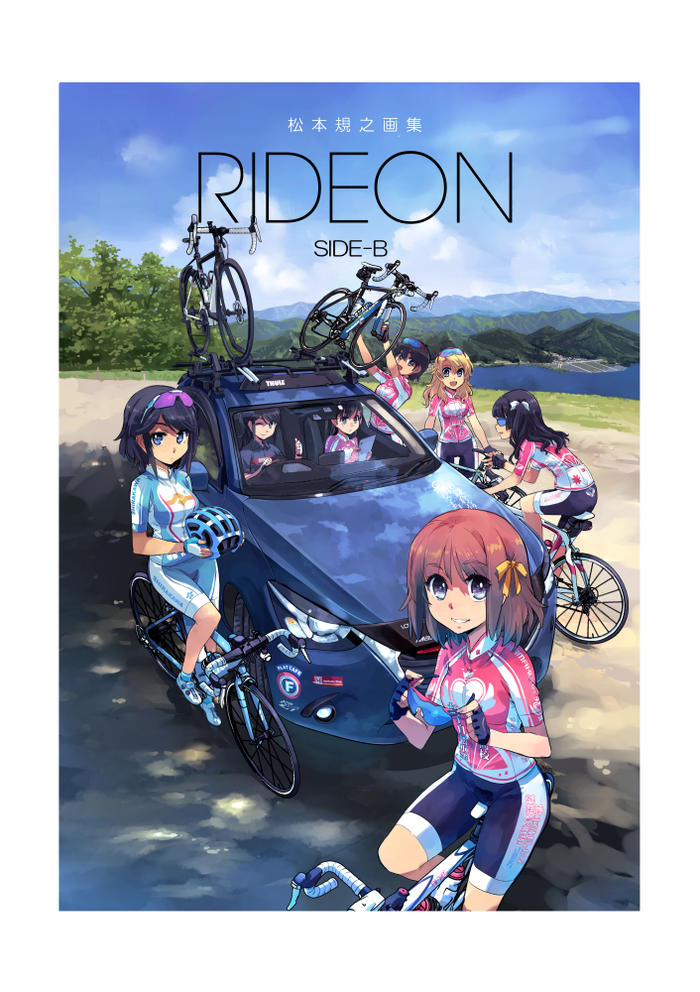 夏コミ新刊予定「RIDE　ON SIDE-B」插画图片壁纸