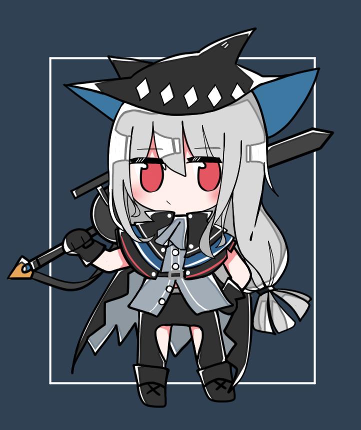 斯卡蒂插画图片壁纸