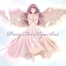 Pray For KyoAni插画图片壁纸