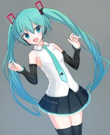 初音未来V4X插画图片壁纸