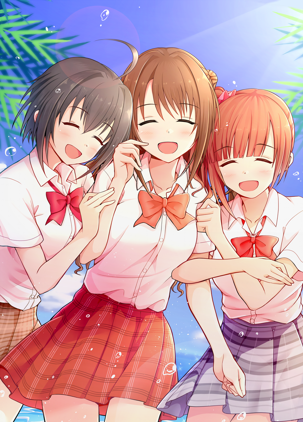 SUMMER PINK CHECK SCHOOL!!夏コミ表紙