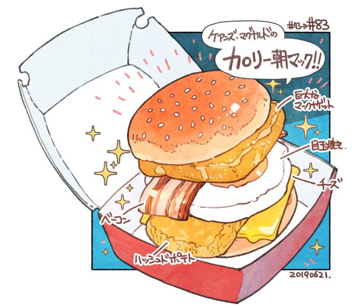 #日刊米饭与故事【81-89餐目】总结插画图片壁纸