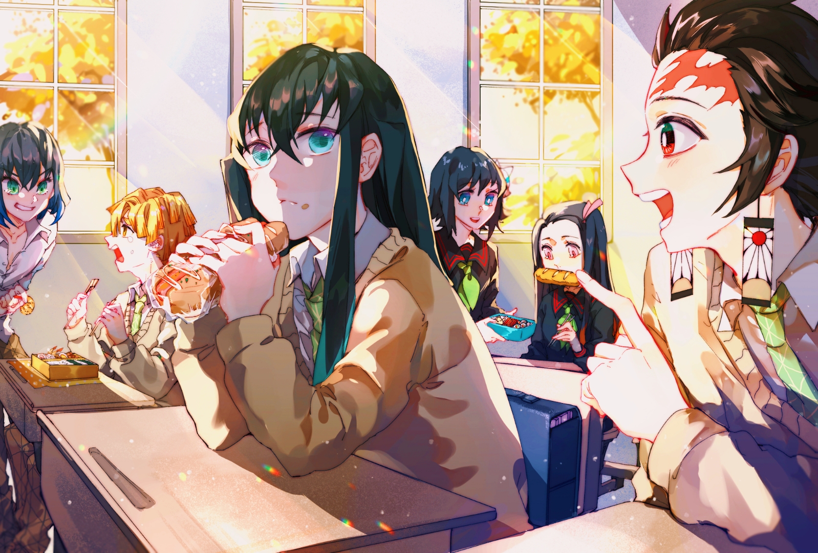 鬼滅學院-时透无一郎鬼灭之刃