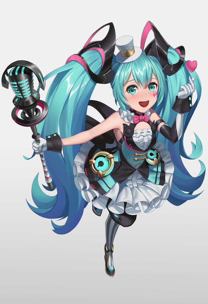 magical miku插画图片壁纸