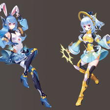 bilibili2019中秋节月球捕捉计划立绘插画图片壁纸