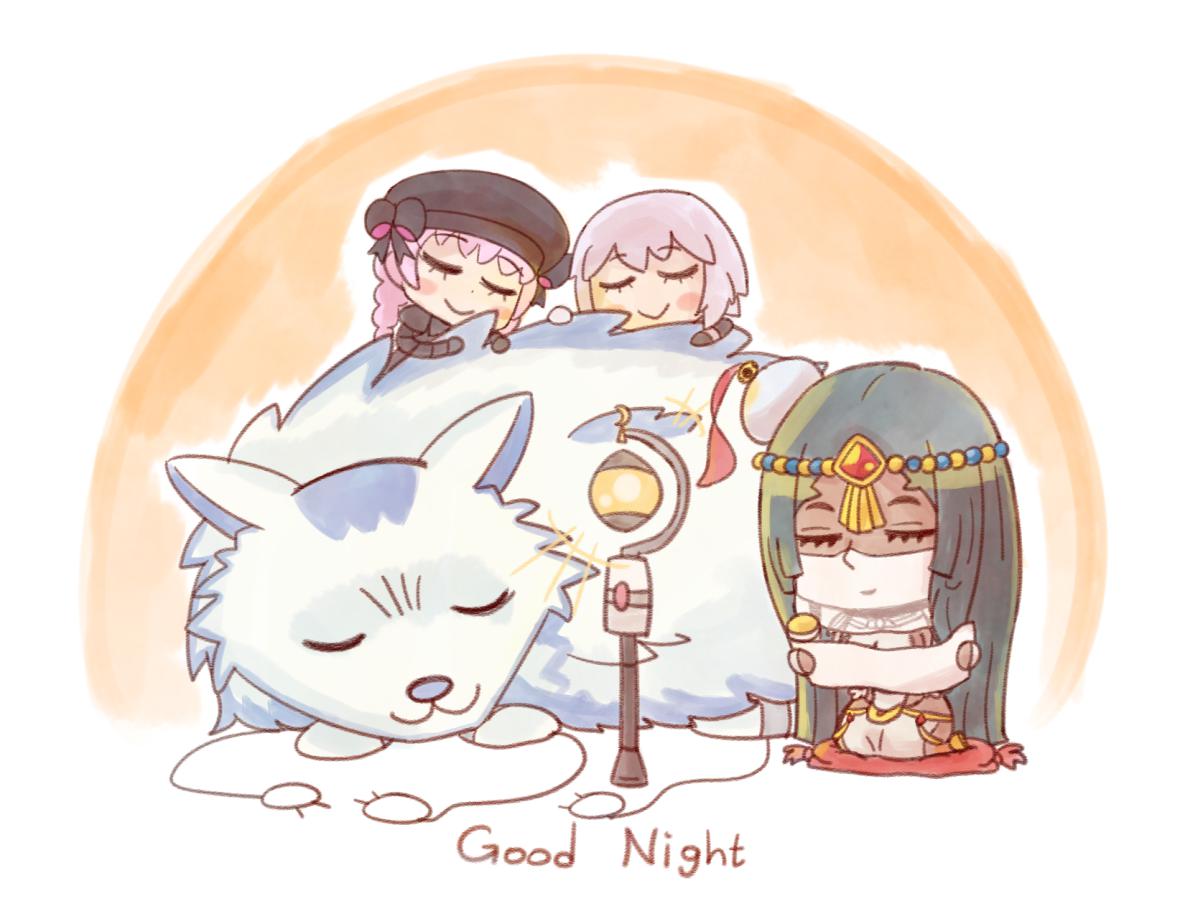 Good Night插画图片壁纸