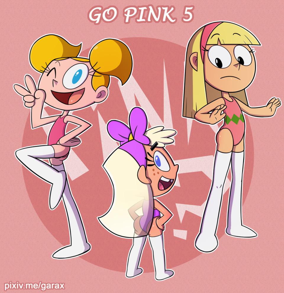 Go Pink 5插画图片壁纸