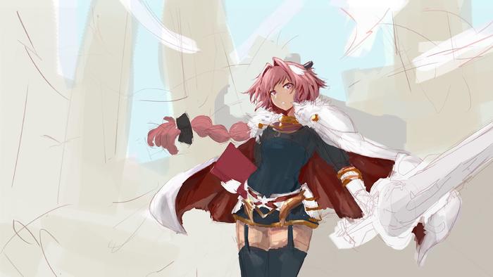 Astolfo阿斯托尔福插画图片壁纸