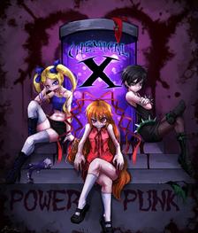 Powerpunk Girls插画图片壁纸