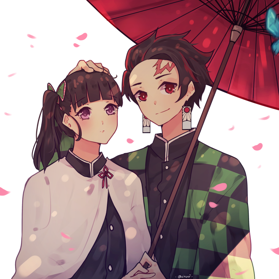 傘插画图片壁纸