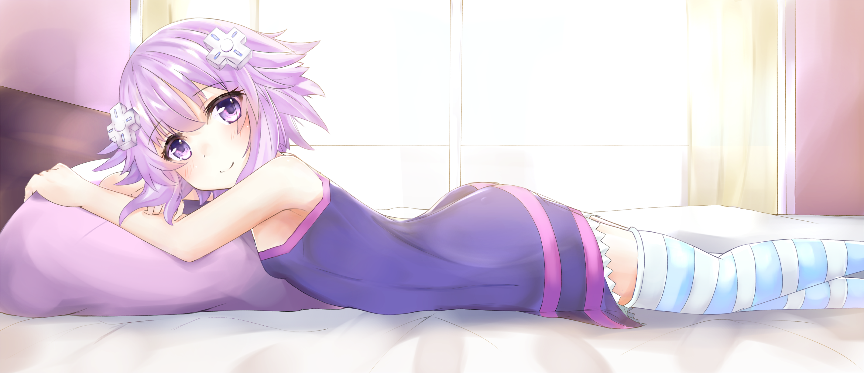 Nep laying with you
