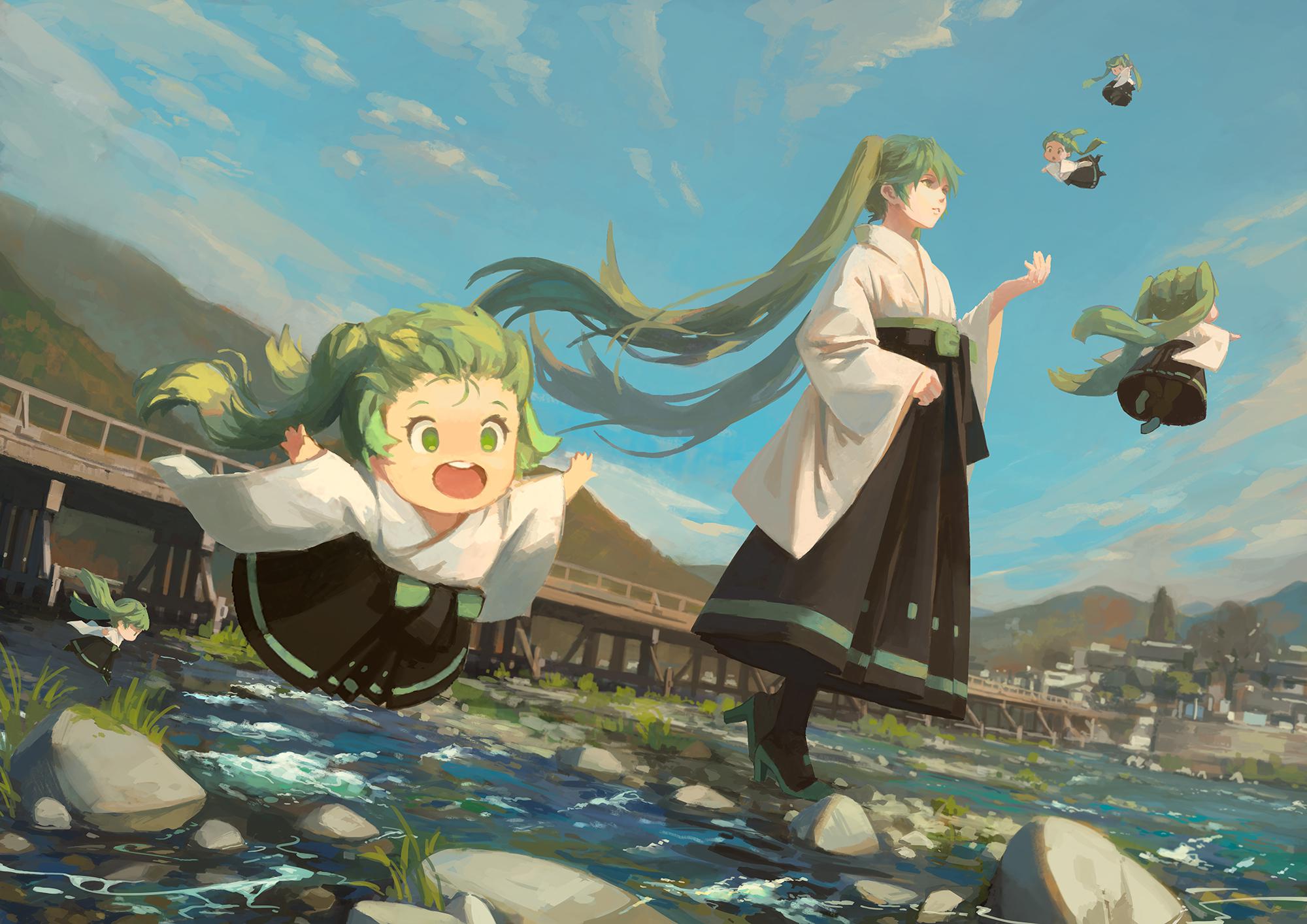 渡月橋畔