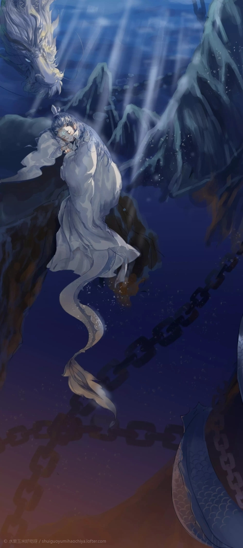 ［藕饼］夜晚插画图片壁纸
