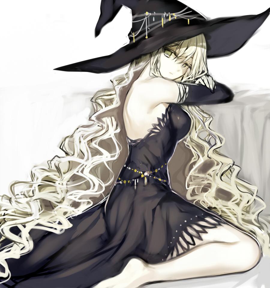 魔女插画图片壁纸