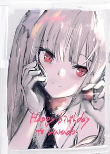 happy birthday to rurudo插画图片壁纸