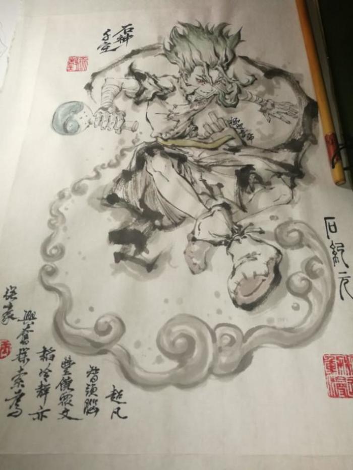 【極道畫師】石神千空插画图片壁纸