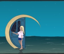 拉伊拉和月亮的房间